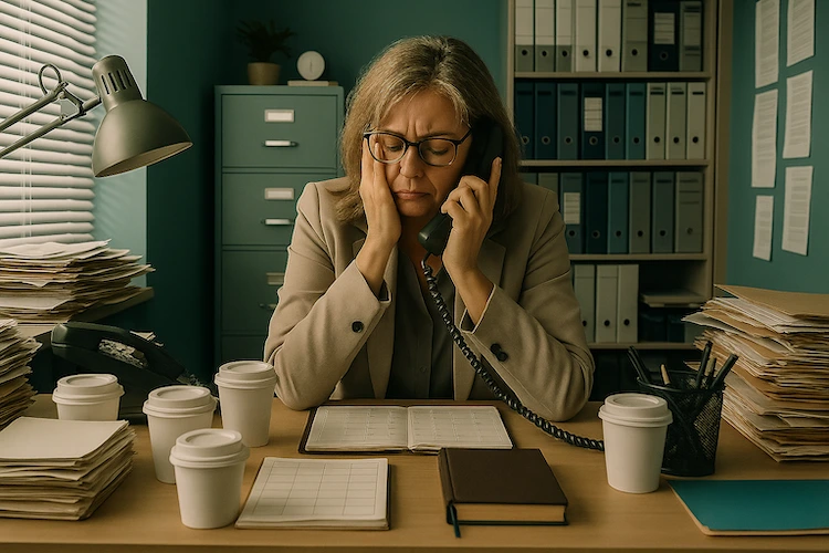 Stressed Client